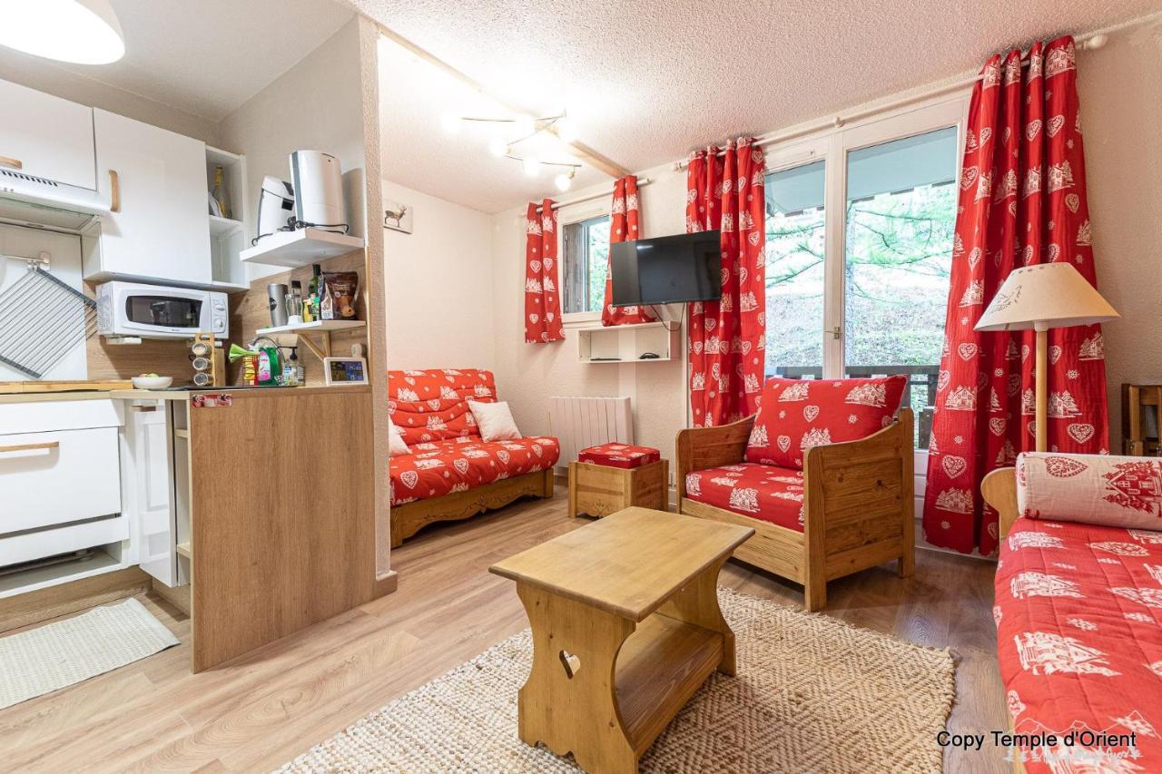 ALLOS village STUDIO avec balcon proche de pistes Extérieur photo