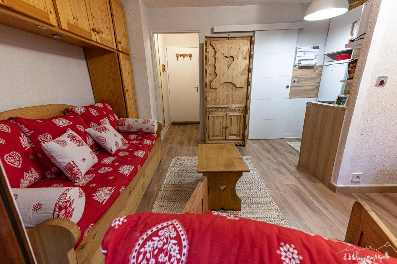 ALLOS village STUDIO avec balcon proche de pistes Extérieur photo